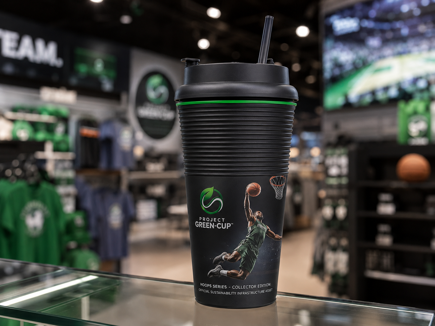 Basketball player series Project Green-Cup