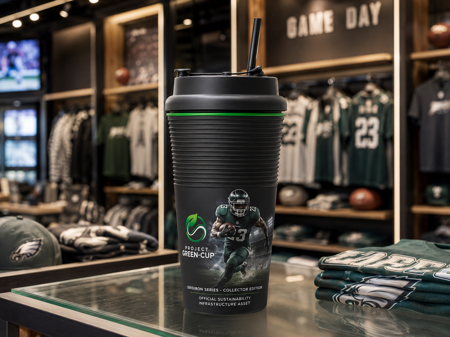 American football player series Project Green-Cup